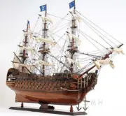ROYAL LOUIS E.E Handcrafted Wooden Ship Model 37"