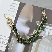 [TEWAX] Messenger Handbags Belts Acrylic Chain Color Women Acrylic Shoulder Bag Strap Chic Solid Color Or Mix Color