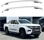 2Pcs Silver Roof Rail for VW Amarok 2023-2025 Aluminum Roof Rack Side Rail Bar