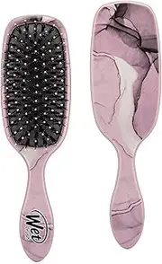 [Wet Brush] Shine Enhancer Hair Brush, Artic Blue - Exclusive Ultra-soft IntelliFlex Bristles - Natural Boar Bristles Leave Hair Shiny And Smooth For All Hair Types - For Women, Men, Wet And Dry Hair