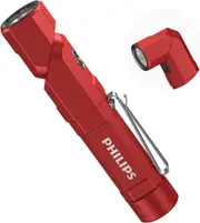 Philips LED Light Compact Flashlight Powerful Flashlight 1000 Lumens SFL5806R Red
