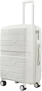[Wnota] Trolley Suitcase Luggage Carry On Lightweight Wheel Spinner Cabin Size Travel Suitcase Women's Luggage Luggage Suitcase (Color : OneColor, Size : 20in)