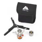 4 Piece All-In-1 Portable Camping Stove Stand & Adapter Set, Model 31408, Propan