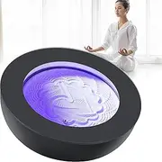 Meditation Sand Painting Tray, Zen Meditation Sand Table, Magnetic Moving Sand Art Table with 7 Color LED Lights, 19 Patterns, Smart App Control, for Relaxation and Stress Relief