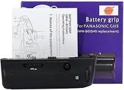 DSTE Replacement for Pro DMW-BGGH5 DMW-BGGH5GK Vertical Composition Battery Grip Compatible Panasonic GH5 GH5S Lumix GH5 Digital Camera as DMW-BLF19 BLF19E