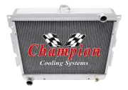 PR 2 Row 1" Tubes Radiator for 1970 1971 Dodge Challenger Big Block V8 Engine