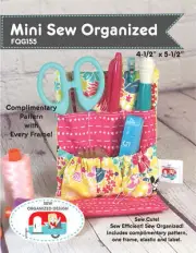 Mini Sew Organized Storage Stand Sewing Pattern and Frame Kit by Joanne Hillesta