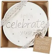 Mud Pie Celebrate You Dinner Plate