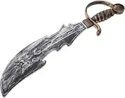 BESPORTBLE Pirate Sword Durable Cosplay Prop for Pirate Themed Parties Weddings and Birthday Celebrations Multifunctional Accessory with Realistic Details
