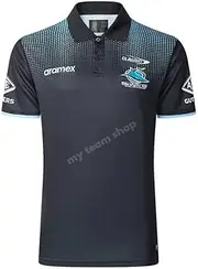 CLASSIC CRONULLA-Sutherland Sharks 2025 NRL Media Polo