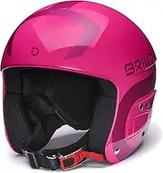 Briko Unisex Children's Helmet, Shiny Red Violet-Metallic Pink, XS