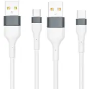 USB to USB 5pin/USB C Data Cable Power Charging Cord Support Fast Data Transfer