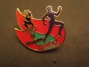 Coca -Cola 1996 Olympic Atlanta 1996 Runner & Torch Lapel Pin