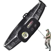 Camping Headlamps - LED Headlights Portable Headlamps - Adults Head Flashlight, Camping Head Torch, Outdoor Hiking Head Light for Running Cycling