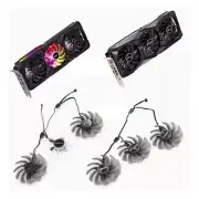 For ASROCK RX6600XT 6650XT 6700XT PHANTOM GAMING Graphics Card Cooling Fan