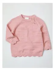 [Sprout] Chenille Knit Jumper in Baby Pink