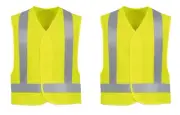 NEW 2-PACK Red Kap VYV6YE Hi-Visibility 3XL Safety Vest ANSI 107 Type R Class 2