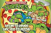 Teenage Mutant Ninja Turtles No to Drugs 24x36 POSTER sensei ninjutsu New TMNT!!