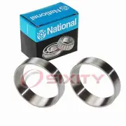 2 pc National Front Inner Wheel Bearing Races for 1958 International A110 bf