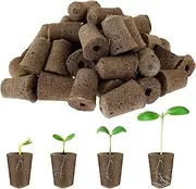 50 Pack Hydroponics Sponges, Grow Sponges Seed Starter Sponges for Hydroponics Replacement Root Growth Sponges Gardening Accessories Fits Hydroponic Indoor Seed Starting