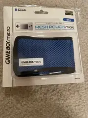 Nintendo Game Boy Micro Carry Soft Blue Pouch HORI