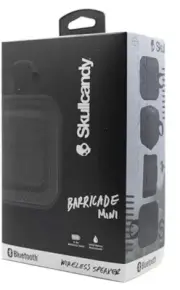 (NEW) Skullcandy Barricade Mini Wireless Portable Speaker