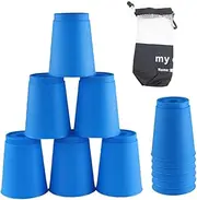 ieron Stacking Cups, 12 Pack Sports Stacking Cups for Training, Game, Challenge, Competition, Party