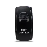 CH4X4 Rocker Switch for Jeep Cherokee XJ Roof Light Bar Symbol - White LED