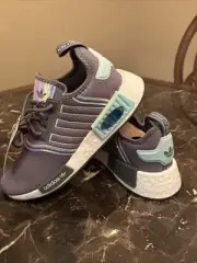 Size 6 - adidas NMD_R1 Grey Iridescent Women’s