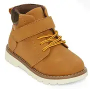 New Adorable Thereabouts Toddler Boys Lil Duke Hiking Boots Flat Heel Size 8