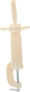 Healeved Holder Head Mannequin Holder Mannequin Head Clamp Cosmetology Wig Stand Mannequin Stand Mannequin Head Stand Clip Wig Display Rack Wig Clamp Stand Wig Rack Plastic Beige