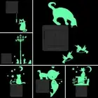 Glow in the Dark Cat Sticker