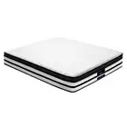 Giselle Bedding 27cm Mattress Euro Top King Premier Euro Luxury Knitted Wht New