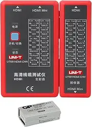 Cable Tracer CE Certified with Power Supply 9V Stacked Cell Open Circuits and Crosses. Network Cable Locator Cable Test