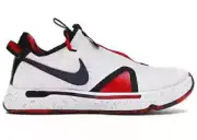 Nike PG 4 USA Paul George White/Red/Navy CD5079-101 Men's Basketball Shoes 9 NEW