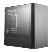 Cooler Master Silencio S400 Micro-ATX Tempered Glass Mini Tower - Black [MCS-S400-KG5N-S00]