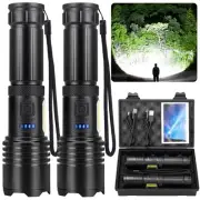 Rechargeable Flashlights High Lumens, Super Bright Flashlight with 7 Modes, W...