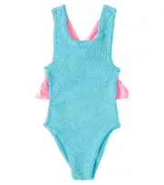 [Hunza G Kids] Hunza G Kids Baby Lara swimsuit One Size blue