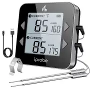 Meat Thermometer with Dual Probes -Versatile Kitchen Tool for Grill, BBQ, Smoker