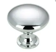 Lot of 10 Richelieu BP9041140 Cabinet Knob Metal Chrome 30mm (8/32)