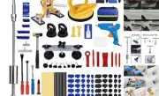 Dent Puller Hail Remover Kits,129pc Professional Car Paintless Dent Removal