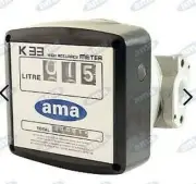Flow Meter Volumetric Diesel Fuel Equipped Of Tote 6 Digit Universal 03857
