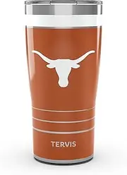 Tervis Traveler Texas Longhorns - MVP Triple Walled Insulated Tumbler Travel Cup Keeps Drinks Cold & Hot, 20oz, Stainless Steel