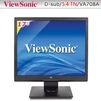 在飛比找PChome24h購物優惠-ViewSonic VA708A 5:4寬螢幕(17型/12