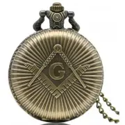 Veile Studios Fashions Retro Ancient Bronze G Pocket Watch Pocket Watches