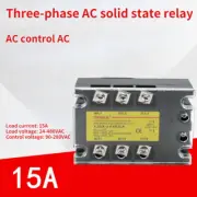 Three-phase SSR AC control AC AC-AC solid state relay YJGX-3A4815A 480VAC 15A