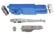 Adjustable Spring Power 105 No Hold Open Overhead Concealed Closer with 'U' Side