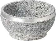 5.5 inches (14 cm) Stainless Steel Roll Stone Pot | Stone Pot, 5.5 x 3.0 inches (14 x 7.5 cm), Made in Korea