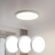 4PK 15.8" White LED Flush Mount Ceiling Light, 42W 4200LM, 4 Pack,