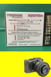 Raynox MSN-202 Macro Lens 4 Canon XA10/XF105/XF100/M40/M41/M400/M46/M406/M30/M31